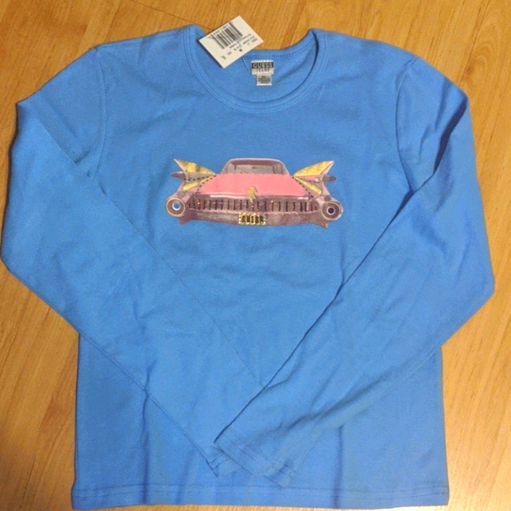 NWT GUESS Girls long sleeve T-shirt